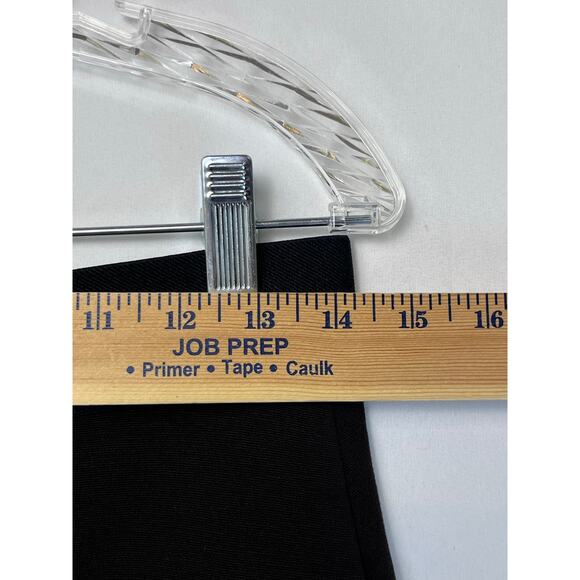 W by Worth Women's Brown Knit Pencil Skirt Size 6 Zip Back - Picture 4 of 7